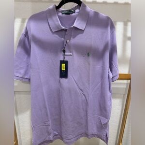 Polo by Ralph Lauren Men's Lavender Polo Shirt